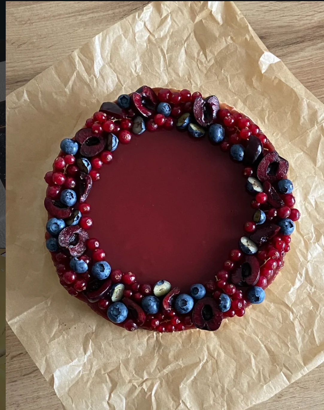 Mak višňa cheesecake