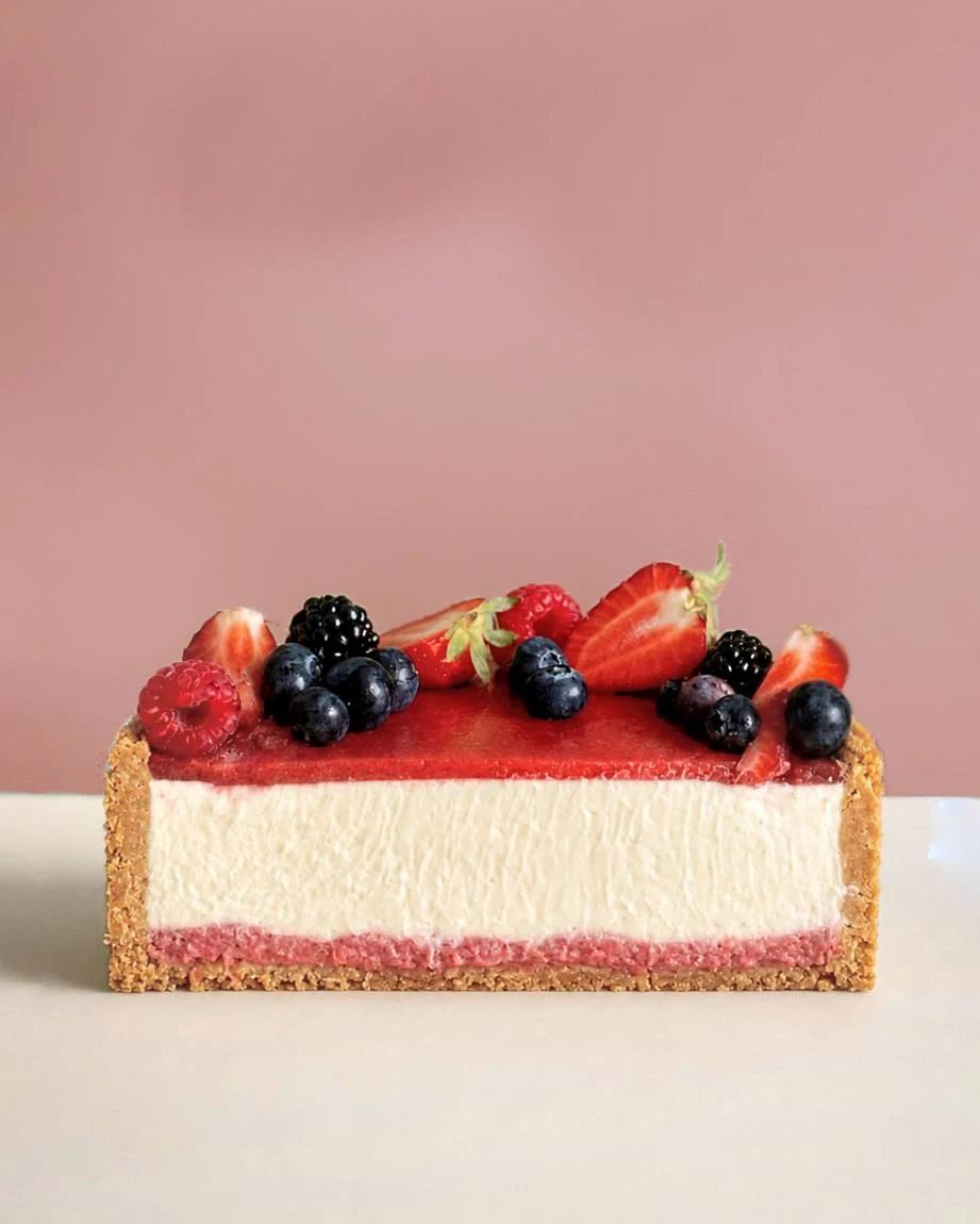 Rez cheesecaku jahoda – vanilka